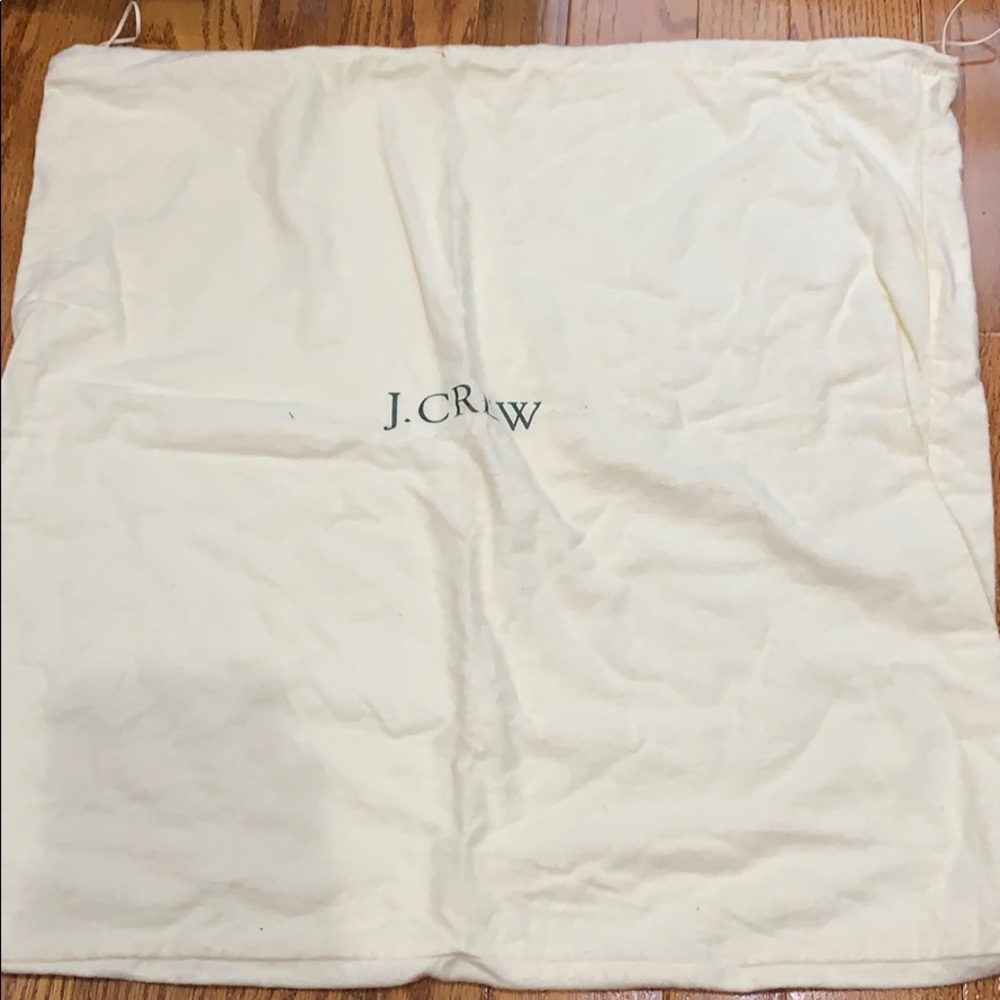 J crew dust bag